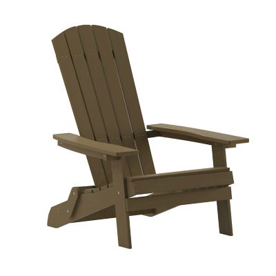 Image showing  Charlestown All-Weather Poly Resin Indoor/Outdoor Folding Adirondack Chair