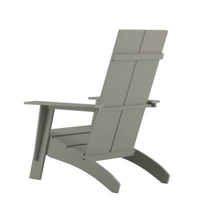 Image showing  Sawyer Modern All-Weather Poly Resin Wood Adirondack Chair