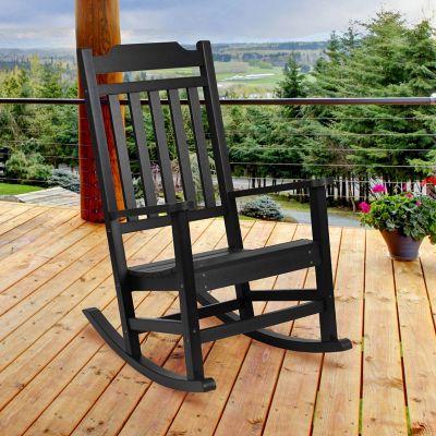 Image showing  Winston All-Weather Poly Resin Wood Patio Rocking Chair
