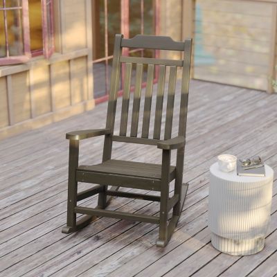 Image showing  Winston All-Weather Poly Resin Wood Patio Rocking Chair