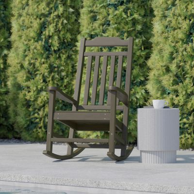 Image showing  Winston All-Weather Poly Resin Wood Patio Rocking Chair