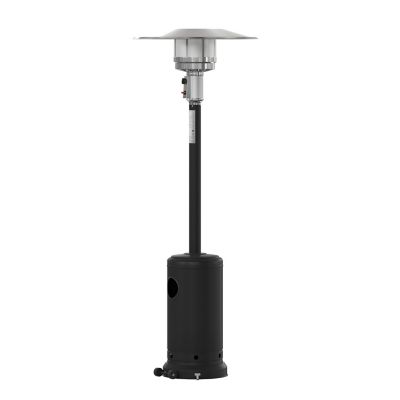 Image showing  Outdoor Patio Heater, 7.5 Feet Round Steel Patio Heater, 40,000 BTUs, Black