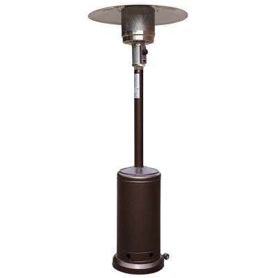 Image showing  Outdoor Patio Heater, 7.5 ft. Round Steel Patio Heater, 40,000 BTUs, Bronze