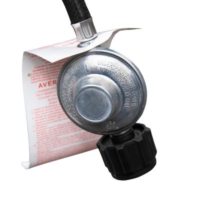 Image showing 9 th Flash Furniture Outdoor Patio Heater, 7.5 ft. Round Steel Patio Heater, 40,000 BTUs, Bronze