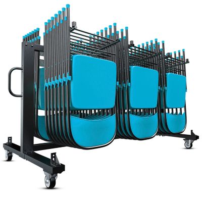 Image showing  Commercial Grade Heavy Duty Mobile Chair and Table Dolly Cart - Small