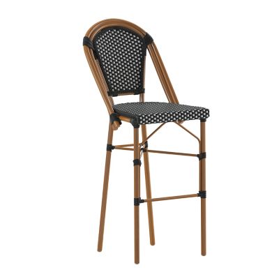 Image showing  Bordeaux Commercial Grade Stackable Indoor/Outdoor French Bistro 30 in. High Bar Height Stool