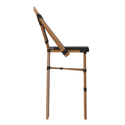 Image showing 8 th Flash Furniture Bordeaux Commercial Grade Stackable Indoor/Outdoor French Bistro 30 in. High Bar Height Stool