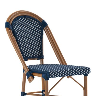 Image showing 7 th Flash Furniture Bordeaux Commercial Grade Stackable Indoor/Outdoor French Bistro 30 in. High Bar Height Stool