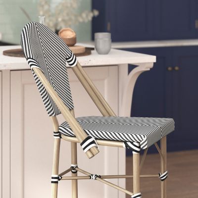 Image showing  Marseille Stackable Indoor/Outdoor French Bistro 30 in. High Barstool, Commercial Grade