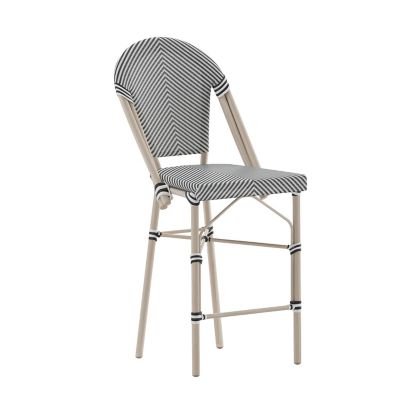 Image showing  Marseille Stackable Indoor/Outdoor French Bistro 26 in. High Counter Height Stool, Commercial Grade
