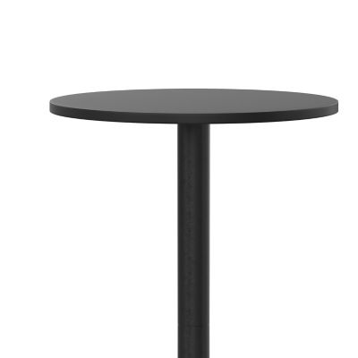 Image showing 8 th Flash Furniture Mellie 23.5 in. Round Aluminum Indoor-Outdoor Bar Height Table