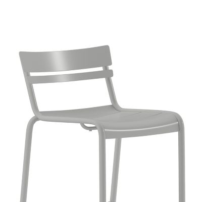 Flash Furniture Nash Commercial Grade Metal Indoor-Outdoor Bar Height ...