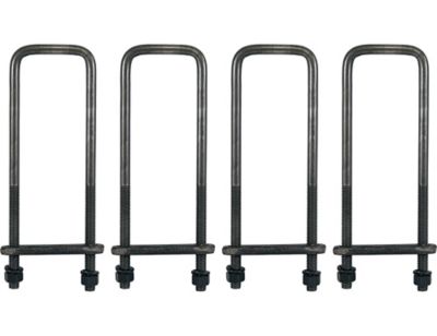 Buyers Products Square Bend U-Bolt Kit-4 Sets