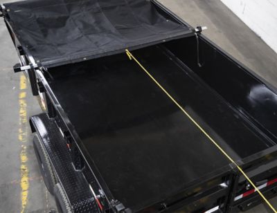 Image showing  Aluminum Rear Anti-Sail Tarp Tension Bow Kit