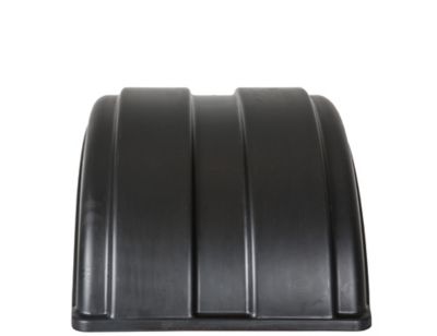 Image showing  19.5 in. x 36.75 in. Full Radius Poly Fender for 16-1/2 in. Dual Wheels