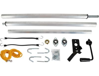 Image showing  Dump Tarp Roll Kit Less Tarp for Pre-Drilled Rugby Dump Body