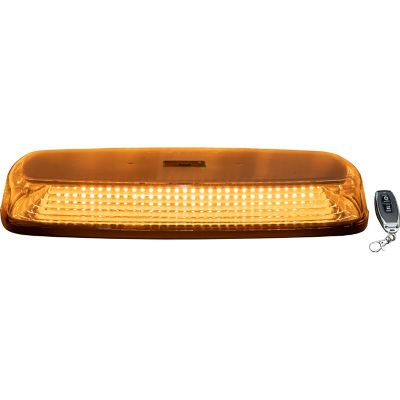 Buyers Products 12 in. Wireless Amber LED Mini Light Bar with Wireless Remote and Magnetic Mount