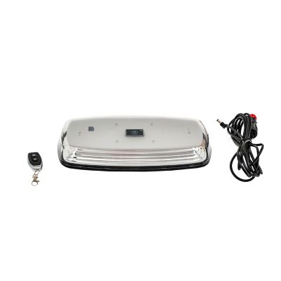 Image showing  12 in. Wireless Amber LED Mini Light Bar with Wireless Remote and Magnetic Mount