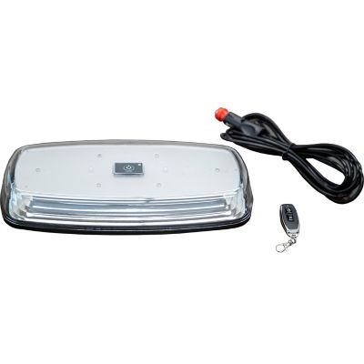 Image showing  12 in. Wireless Amber LED Mini Light Bar with Wireless Remote and Magnetic Mount