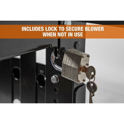 Image showing 6 th Buyers Products Universal Steel Backpack Blower Rack for Open and Enclosed Landscape Trailers