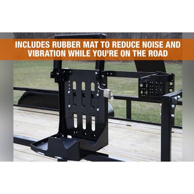 Image showing 8 th Buyers Products Universal Steel Backpack Blower Rack for Open and Enclosed Landscape Trailers