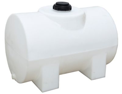 Buyers Products 55 Gallon Poly Storage Tank with Legs for Water, Farming, and Camping