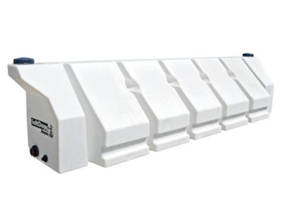 Buyers Products 400 gal. Hopper Mounted Poly Tank for Pre-Wet, Agricultural Chemicals, Non-Flammable Liquids