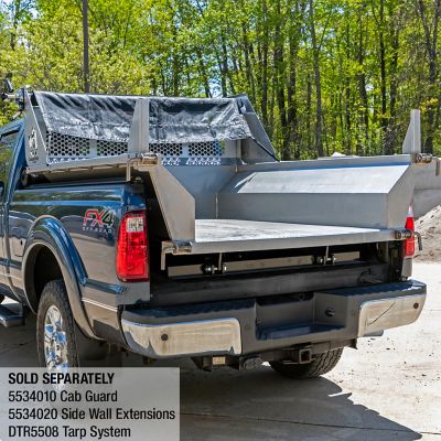 Image showing  DumperDogg 6 ft. Stainless Steel Dump Body Insert for 3/4 Ton or Higher Pickup Truck