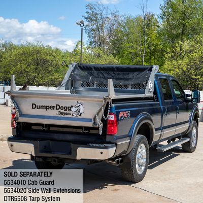 Image showing 6 th Buyers Products DumperDogg 6 ft. Stainless Steel Dump Body Insert for 3/4 Ton or Higher Pickup Truck