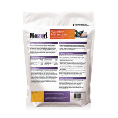 Image showing  Waterfowl Maintenance Duck & Geese Food, 5 lb.