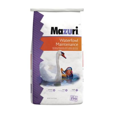 Mazuri Waterfowl Maintenance Duck and Geese Food, 25 lb. Bag