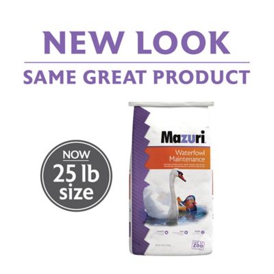 Image showing  Waterfowl Maintenance Duck and Geese Food, 25 lb. Bag