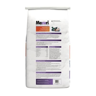 Image showing  Waterfowl Maintenance Duck and Geese Food, 25 lb. Bag