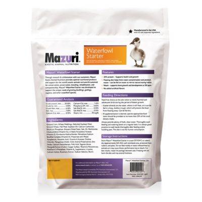 Image showing  Waterfowl Starter Food, 5 lb. Bag