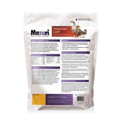 Image showing  Waterfowl Layer Food for Ducks & Geese, 5 lb.