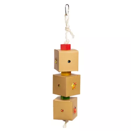 Prevue Pet Products 3 Boxes Stuff and Hide Playfuls Forage and Engage Bird Toy Pet Bird Toys