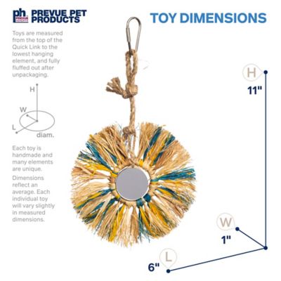 Image showing  Playfuls Preen and Pacify Sunburst Bird Toy