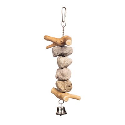 Prevue Pet Products Block Rock Naturals Sound and Movement Bird Toy