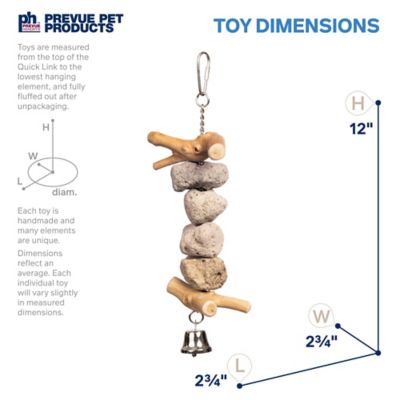 Image showing  Block Rock Naturals Sound and Movement Bird Toy
