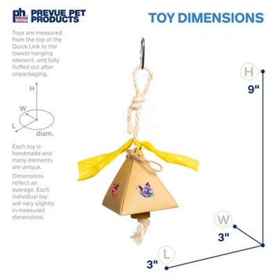 Image showing  Playfuls Forage and Engage Plucky Pyramid Bird Toy