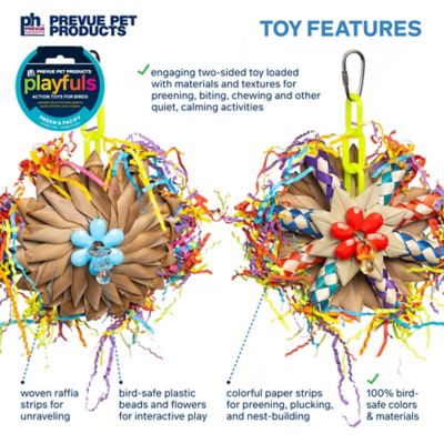 Image showing  Playfuls Preen and Pacify Preening Wheel Bird Toy