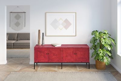 Image showing  1 qt. Barn Red Varathane Fast Dry Wood Stain