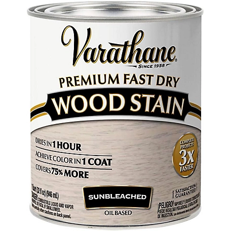 Rust-Oleum 1 qt. Sunbleached Varathane Premium Fast Dry Wood Stain