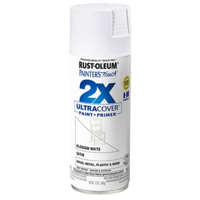 Rust-Oleum 12 oz. Rust-Oleum Painter's Touch 2X Ultra Cover Spray Paint, Satin