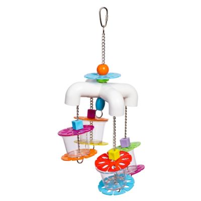 Prevue Pet Products Playfuls Forage and Engage Sink 'n Seek Bird Toy