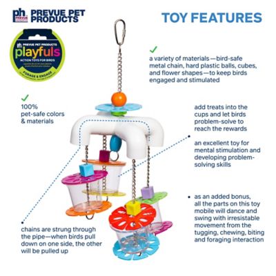 Image showing  Playfuls Forage and Engage Sink 'n Seek Bird Toy