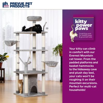 Image showing  72 in. Everest Mountain Cat Tree Play Tower