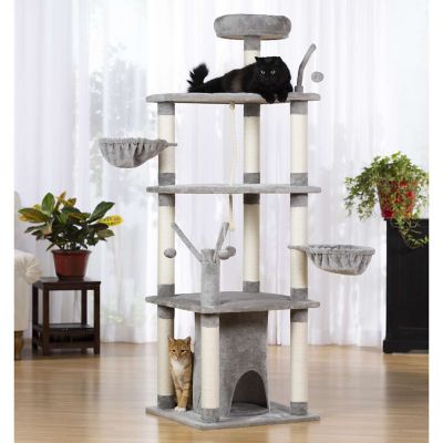 Image showing  72 in. Everest Mountain Cat Tree Play Tower