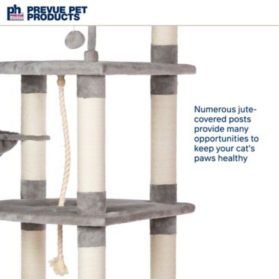 Image showing 6 th Prevue Pet Products 72 in. Everest Mountain Cat Tree Play Tower