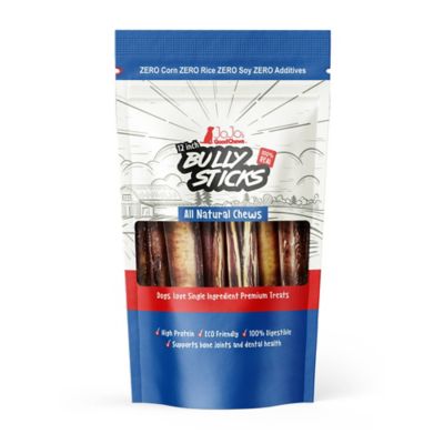 JMP Natural Beef Bully Stick Dog Treats - 12 in. Thick, 3-pack